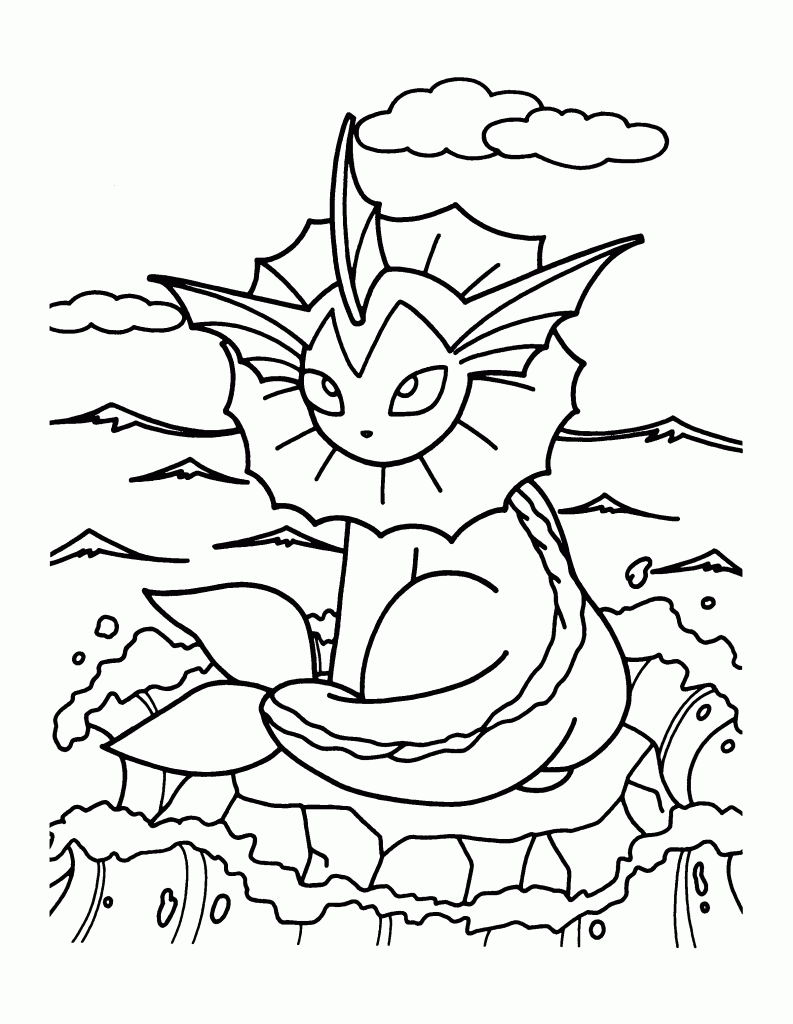 Pokemon coloring pages join your favorite pokemon on an adventure