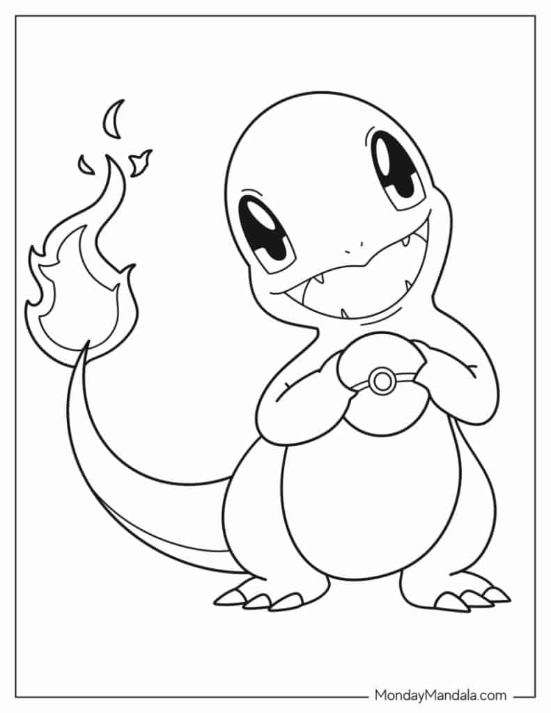 Pokemon coloring pages free pdf printables