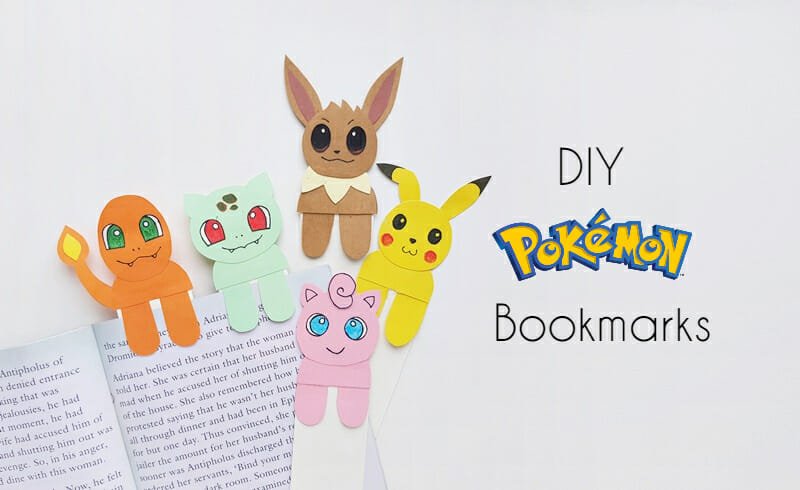 How to make pokemon bookmarks free templates