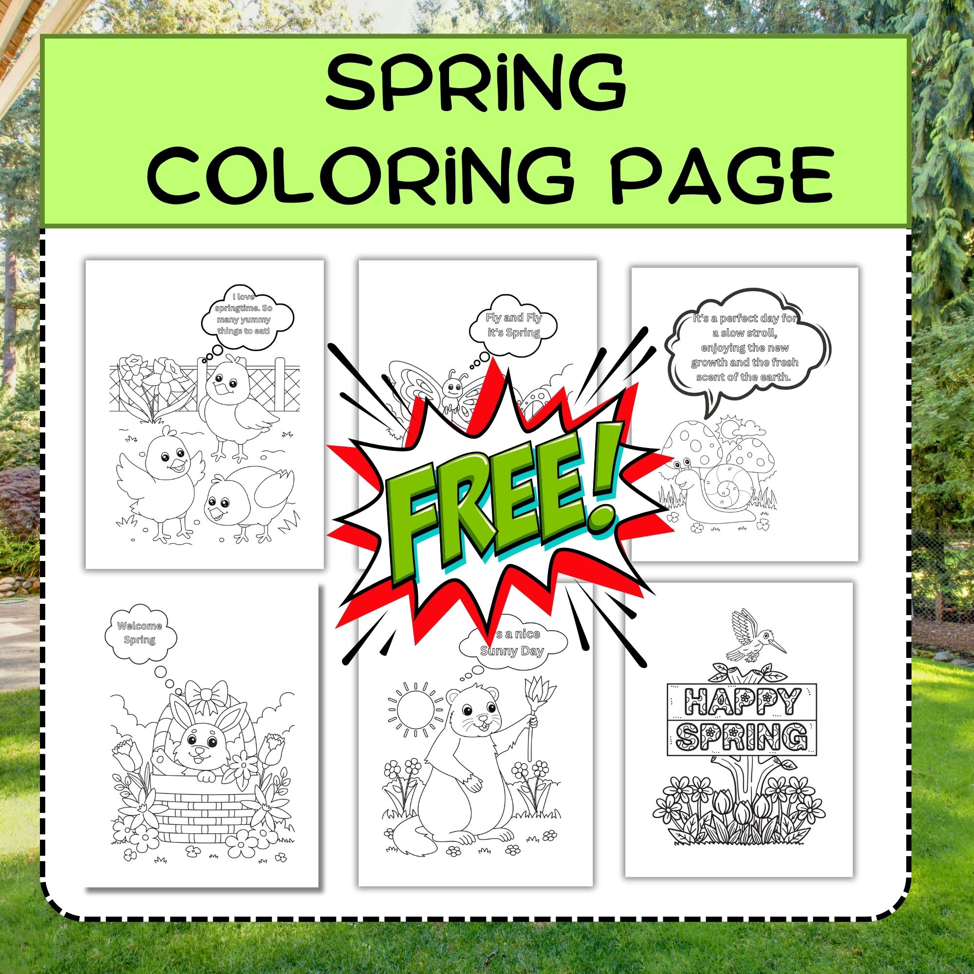 Spring ics coloring pagespring coloring worksheets made by teachers