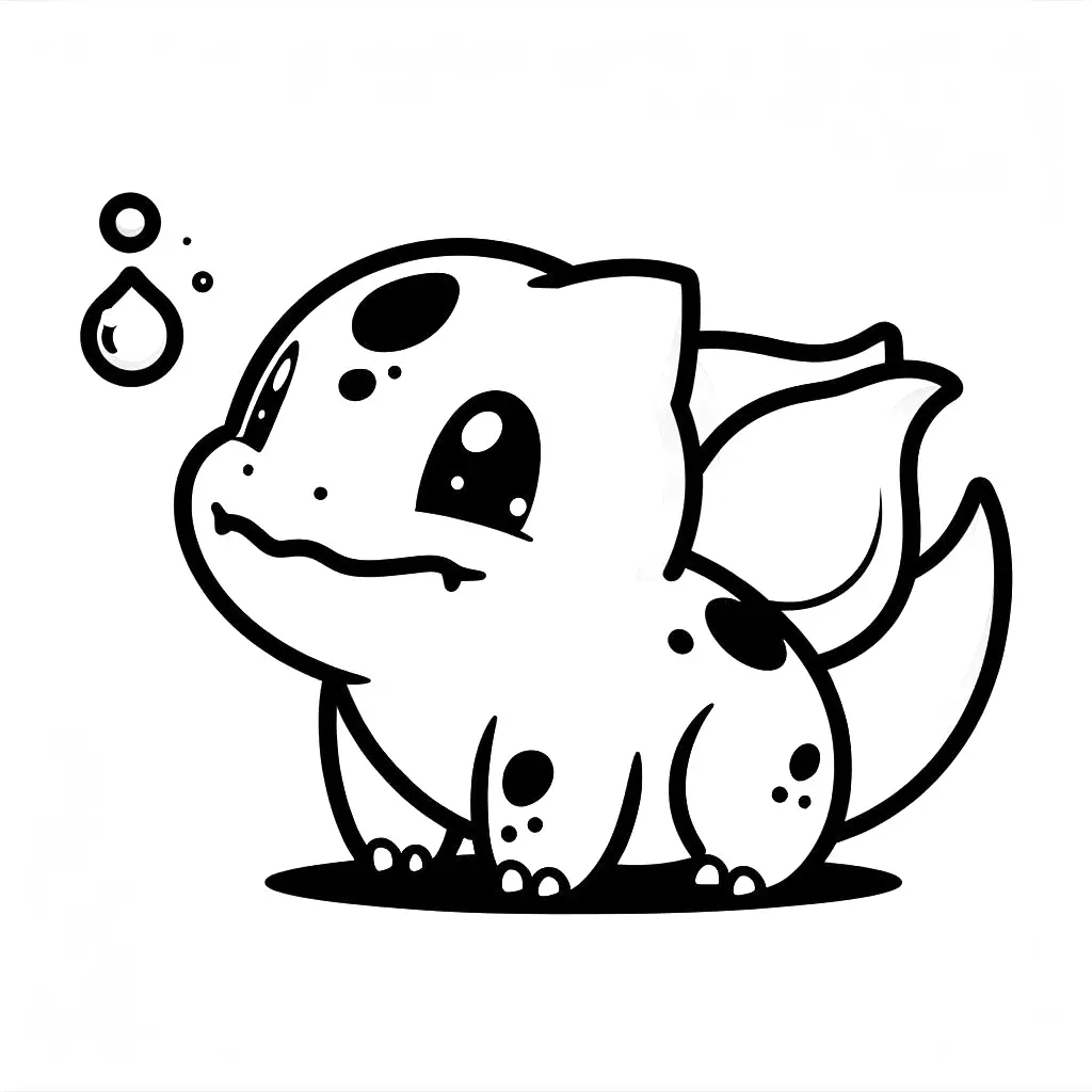 Coloring page bulbasaur