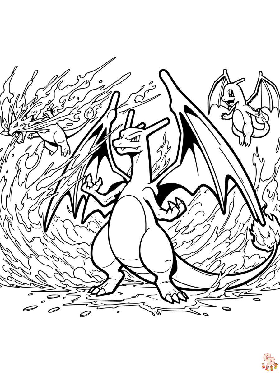 Pokemon coloring pages free printable sheets at