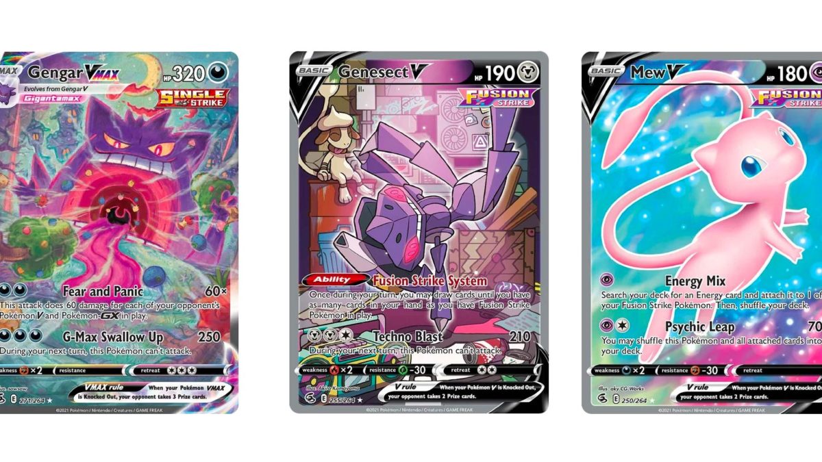 Top cards of pokãmon tcg sword shield â fusion strike part