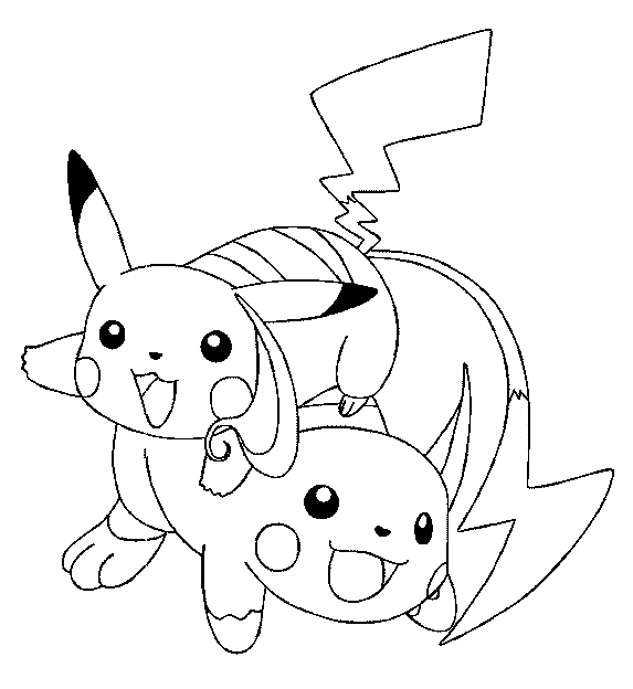 Pokemon characters coloring pages printable for free download