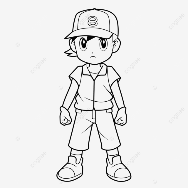 An illustrated character from pokemon coloring pages outline sketch drawing vector wing drawing rat drawing ring drawing png and vector with transparent background for free download