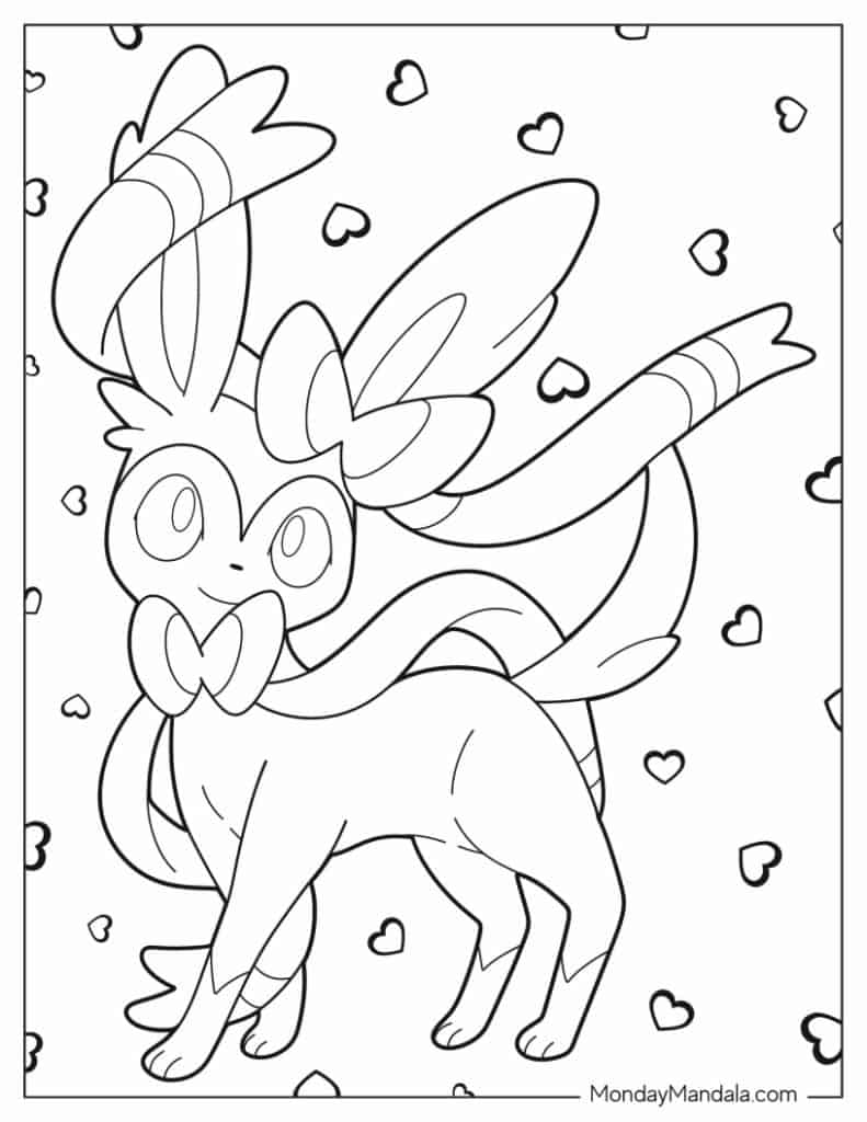 Pokemon coloring pages free pdf printables