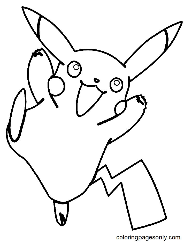 Pokemon characters coloring pages printable for free download