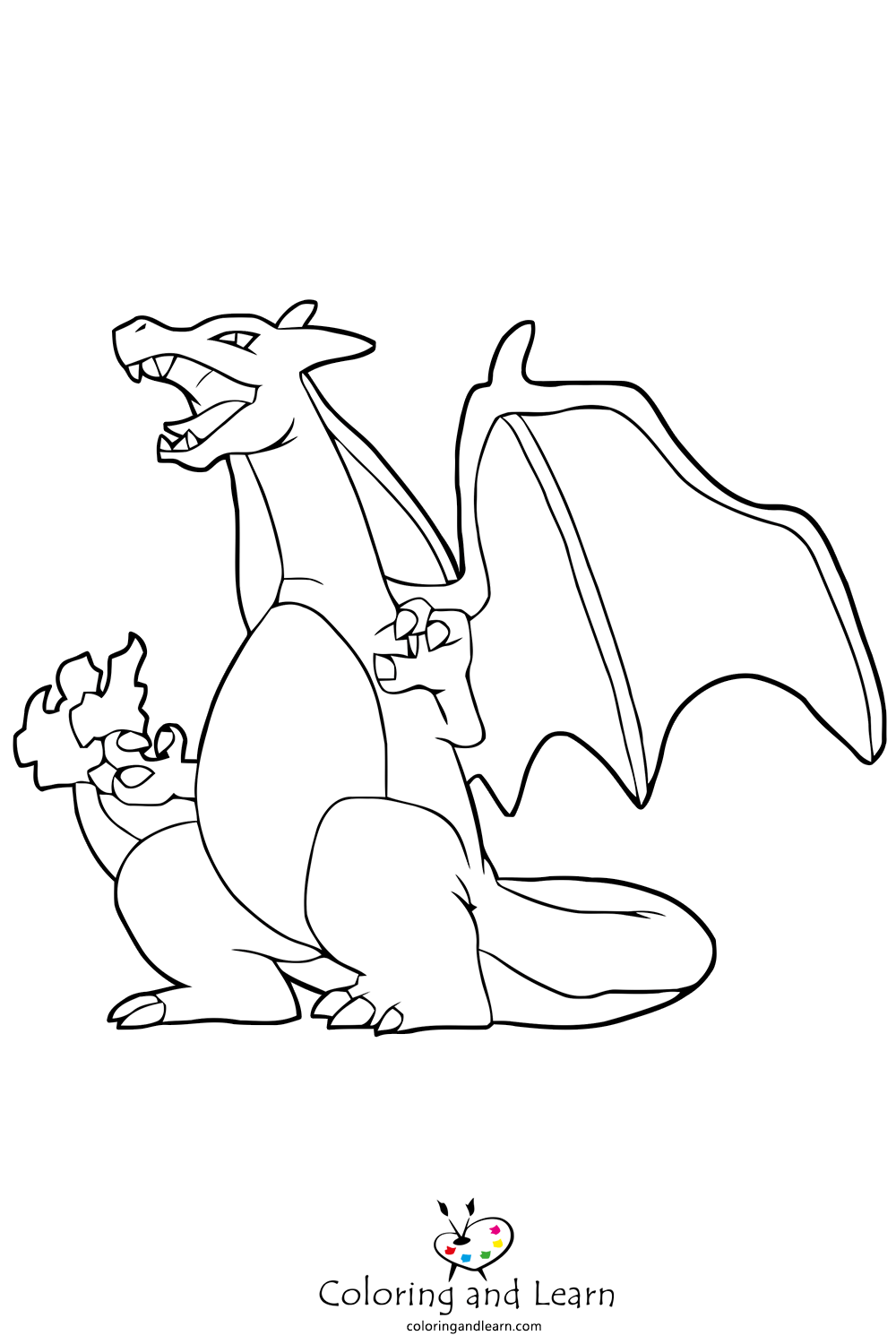 Charizard coloring pages