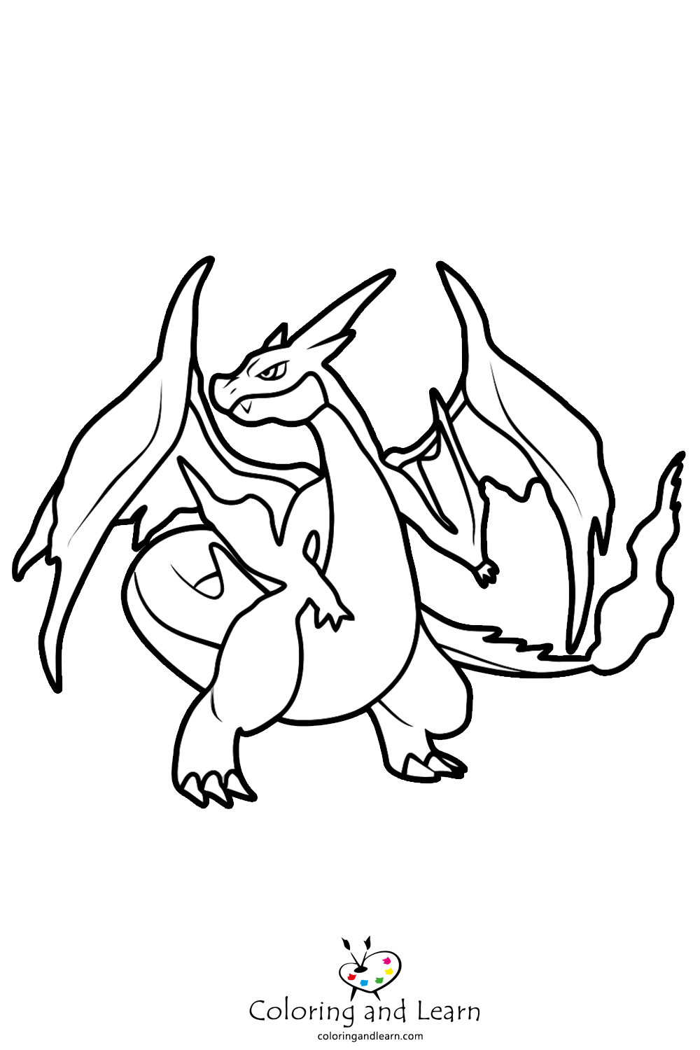 Charizard coloring pages