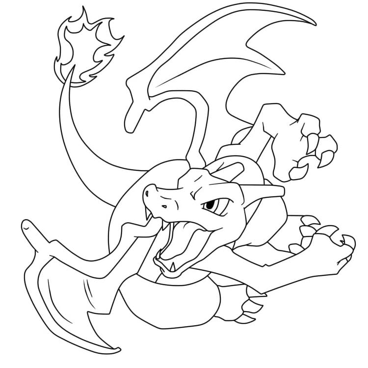 Charizard coloring pages