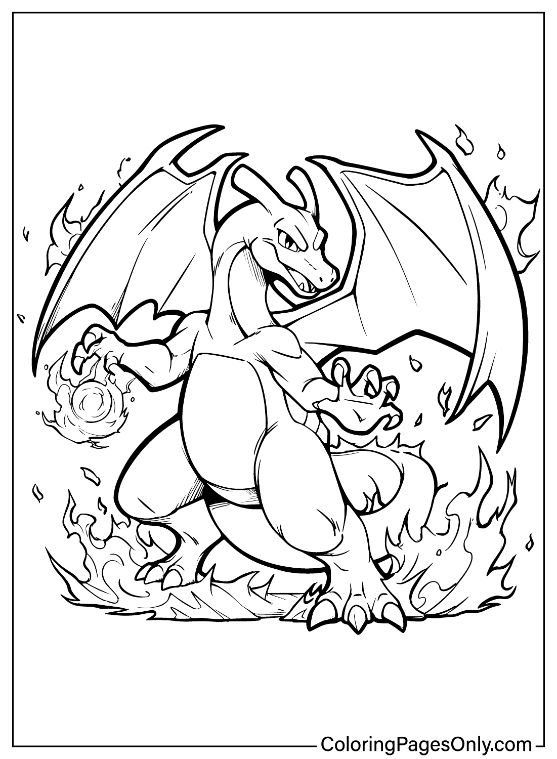 Coloring pages only on x ððdive into the fiery world of unique charizard coloring pages ððð httpstcoemzizpxuws charizard pokemon coloringpagesonly coloringpages coloringbook art fanart sketch drawing draw coloring usa trend