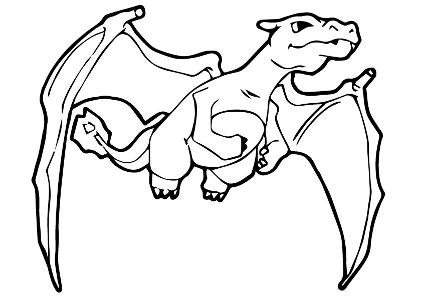 Charizard coloring pages