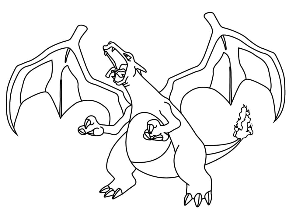 Charizard coloring pages