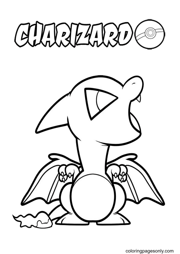 Charizard coloring pages