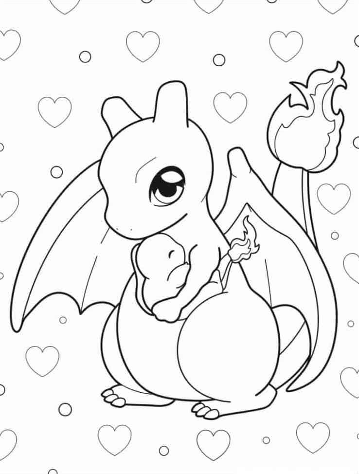 Charizard coloring pages by coloringpageswk on