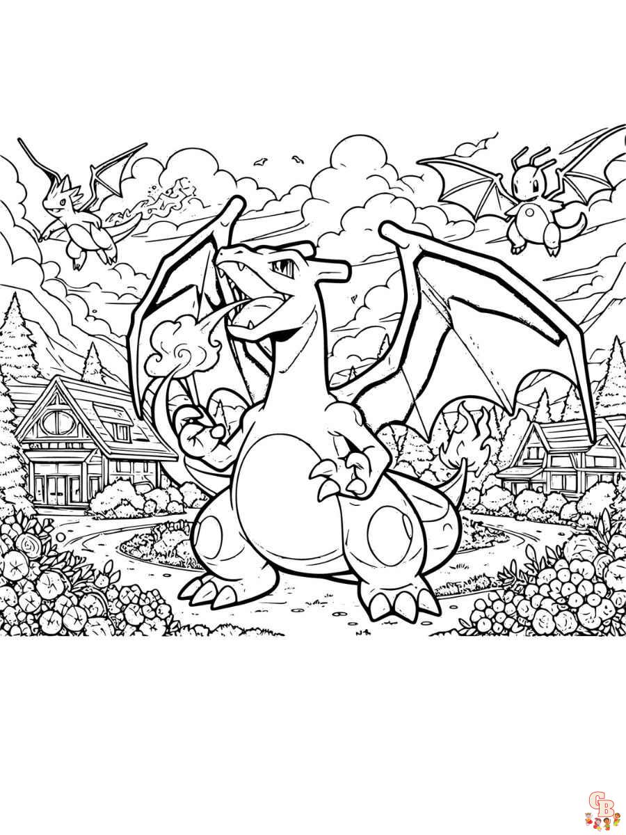 Pokemon coloring pages free printable sheets at