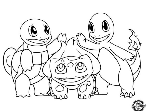 Free pokemon coloring pages with video drawing coloring tutorial kids activities blog