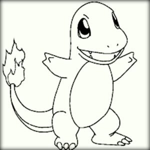 Charmander coloring pages printable for free download