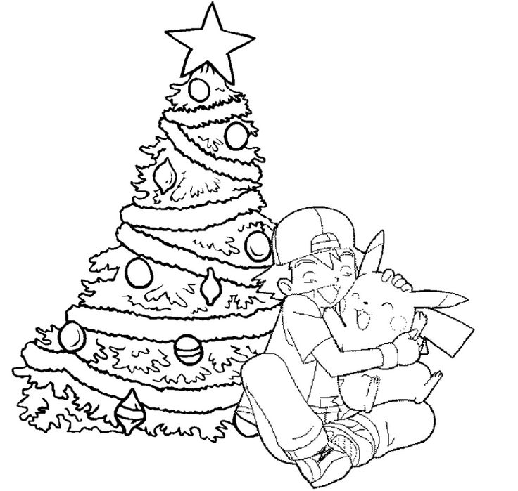 Pokemon christmas coloring pages free christmas coloring pages japanese christmas pokemon coloring pages