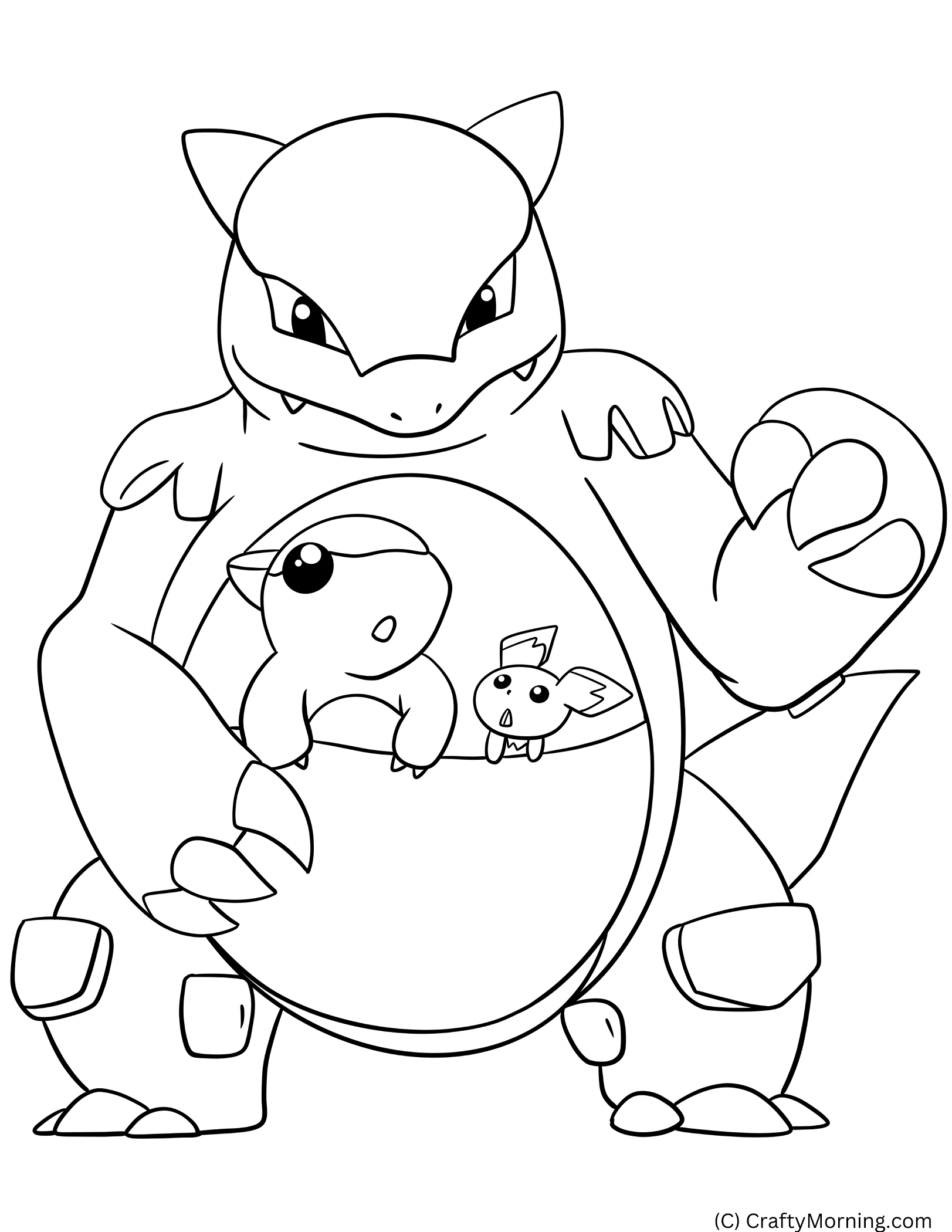 Free pokemon coloring pages