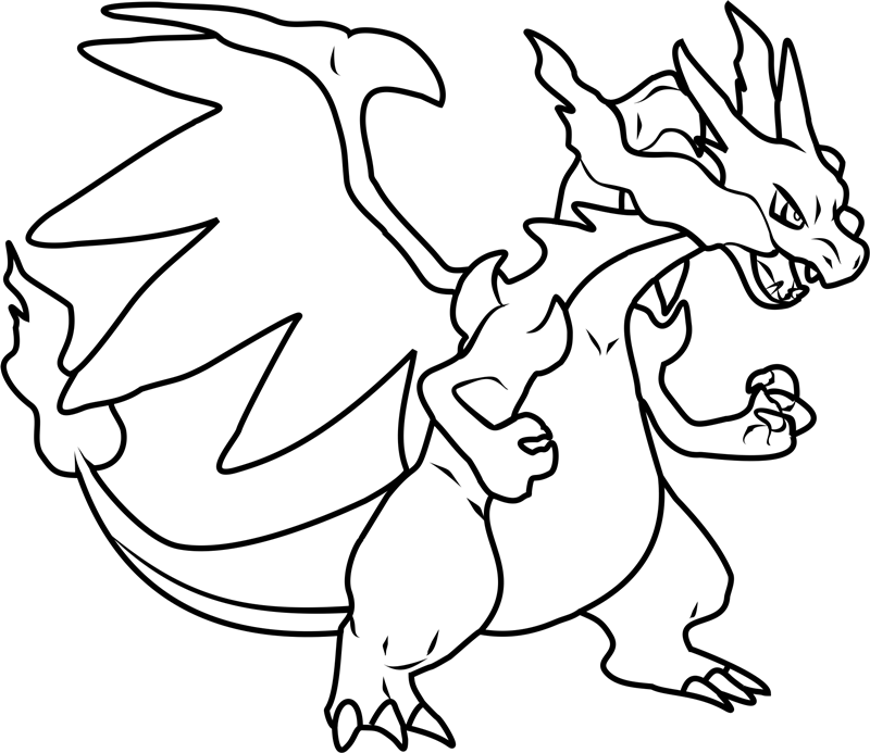 Charizard coloring pages