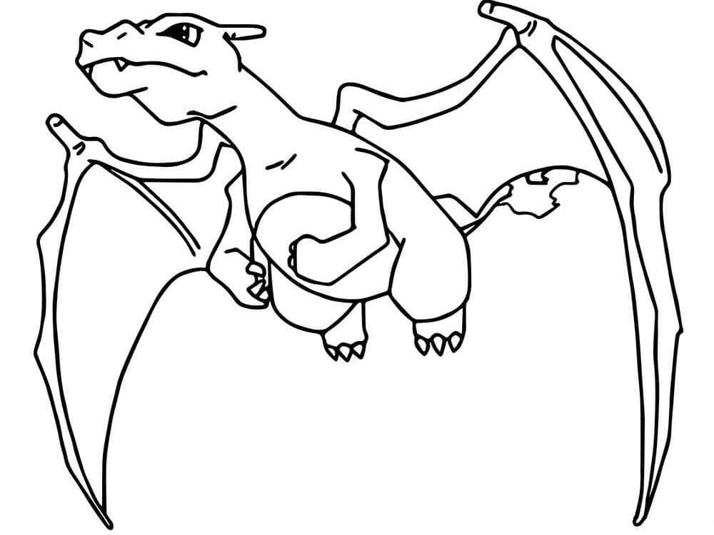 Charizard coloring pages