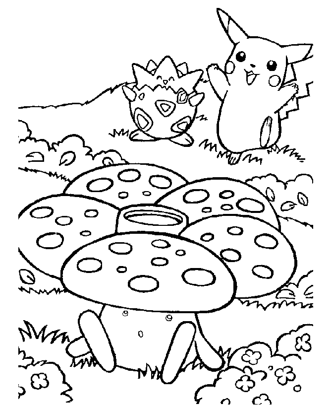 Pokemon coloring pages