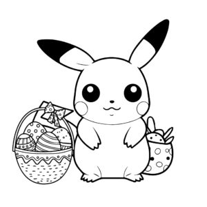 Easter cartoon coloring pages printable for free download