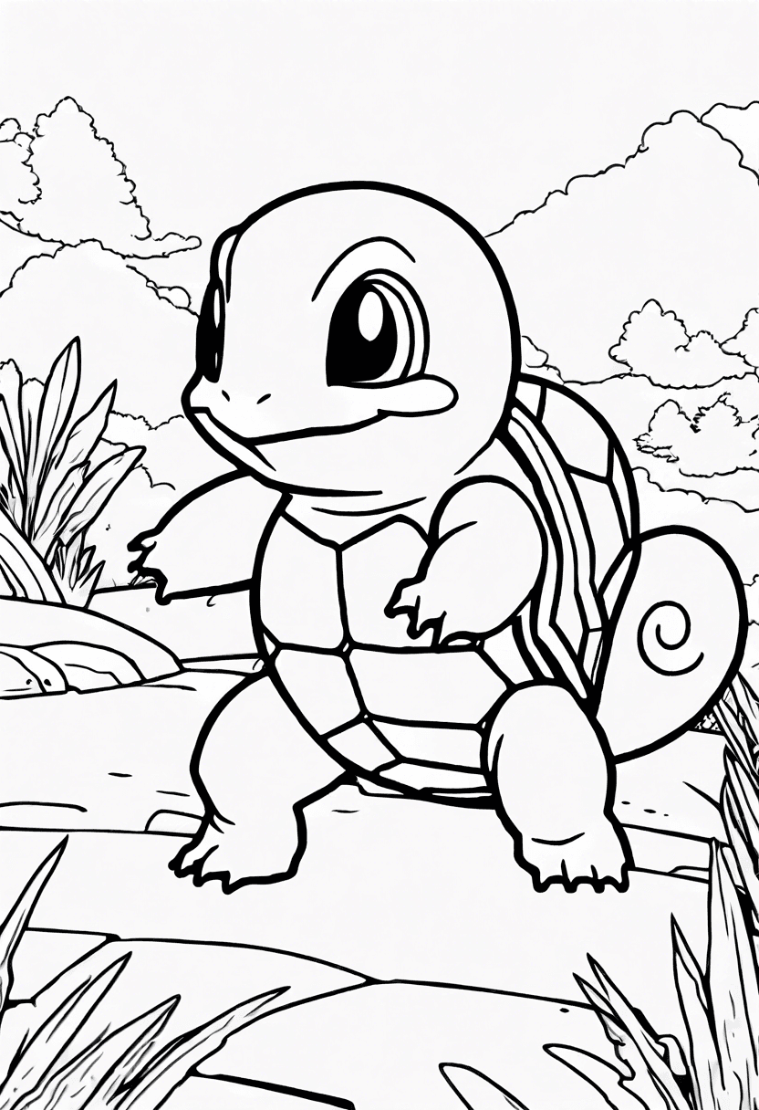 Pokemon coloring pages