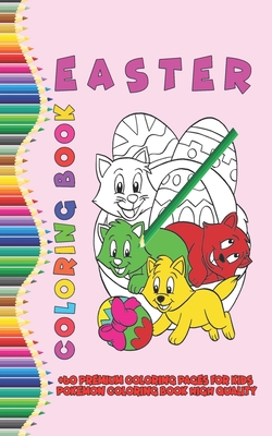 Easter coloring book premium coloring pages for kids