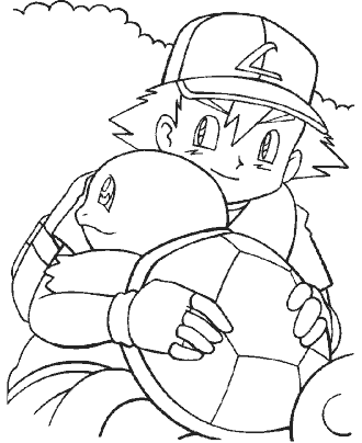 Pokemon coloring pages for kids