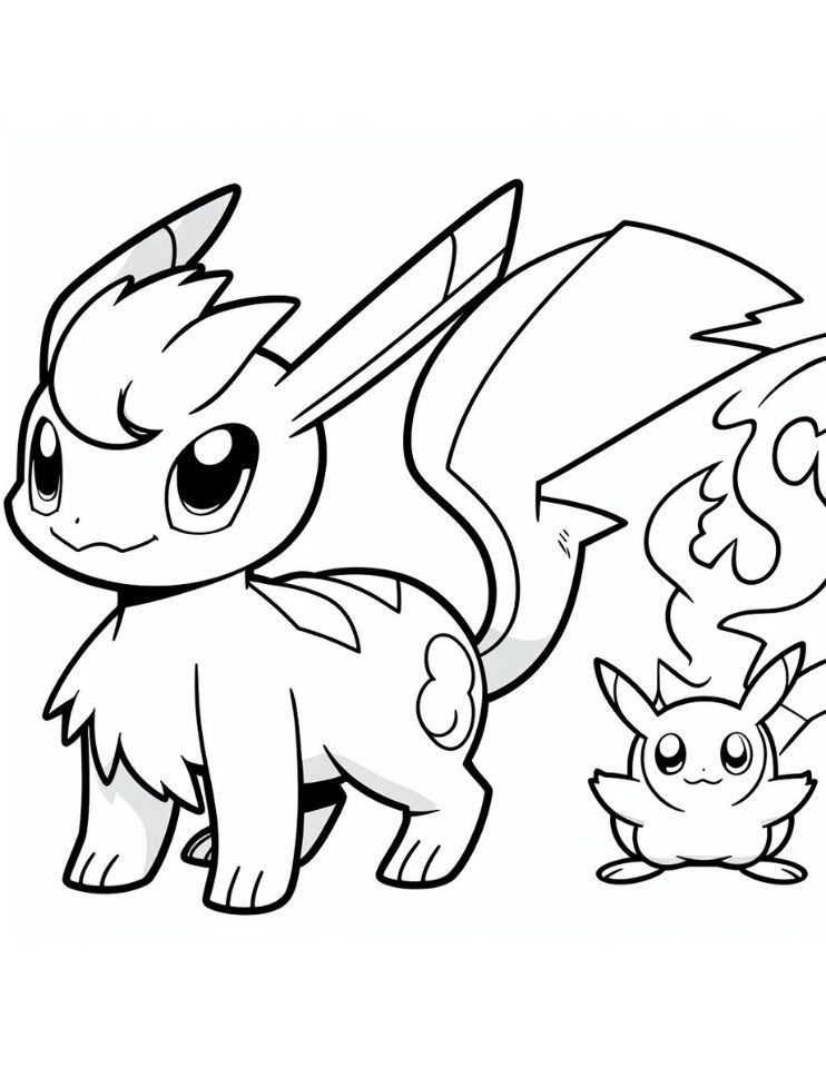 Pokemon coloring sheets