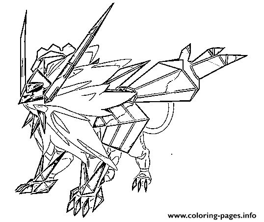 Prt necrozma cc pokemon legendary generation colorg pages coloriage pokemon coloriage pokemon legendaire coloriage pokemon ã imprimer