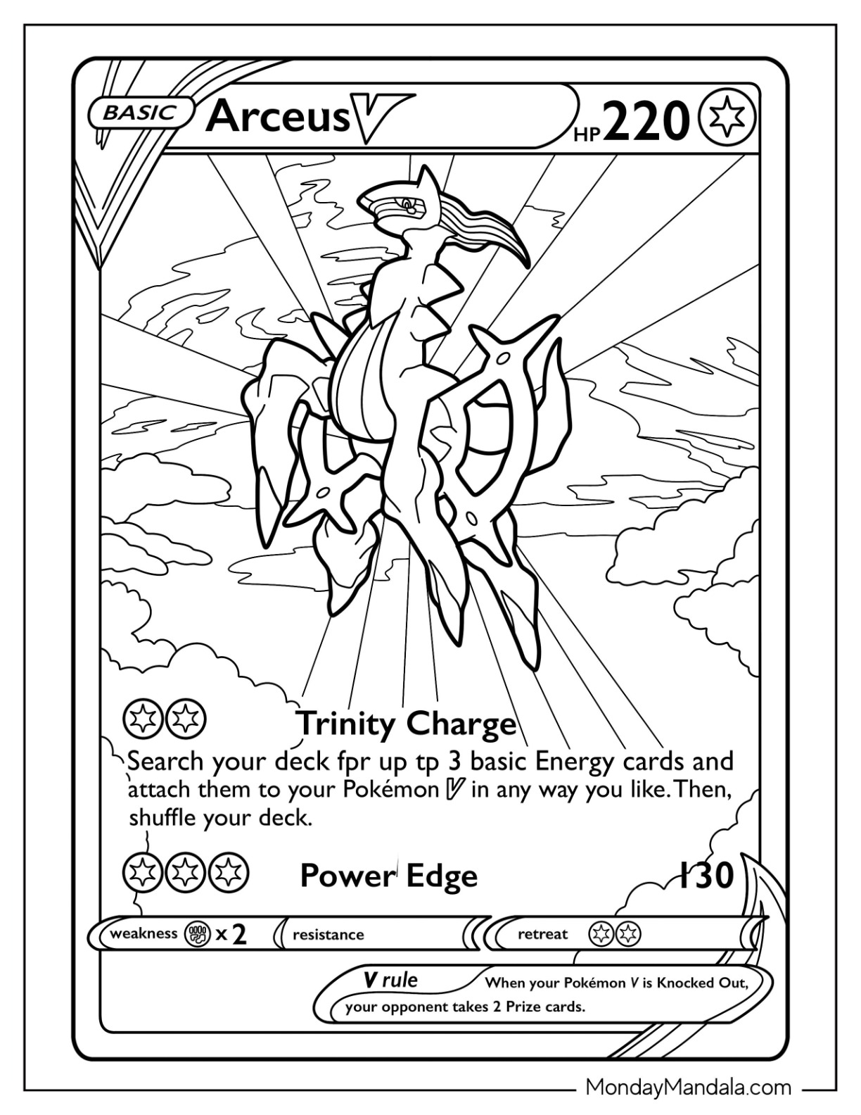 Pokemon card coloring pages free pdf printables