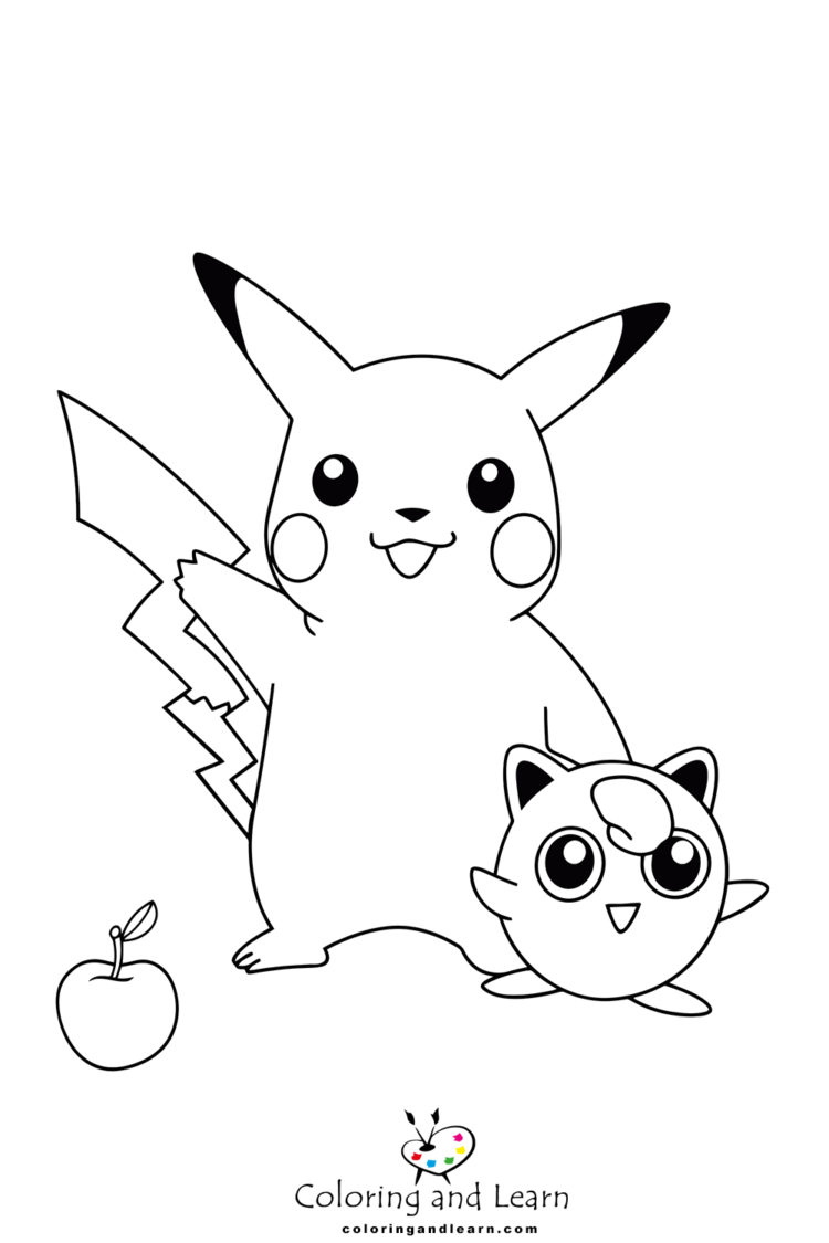 Pokemon coloring pages