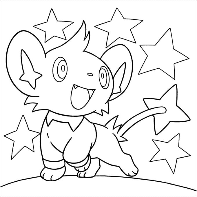 Pokemon coloring pages