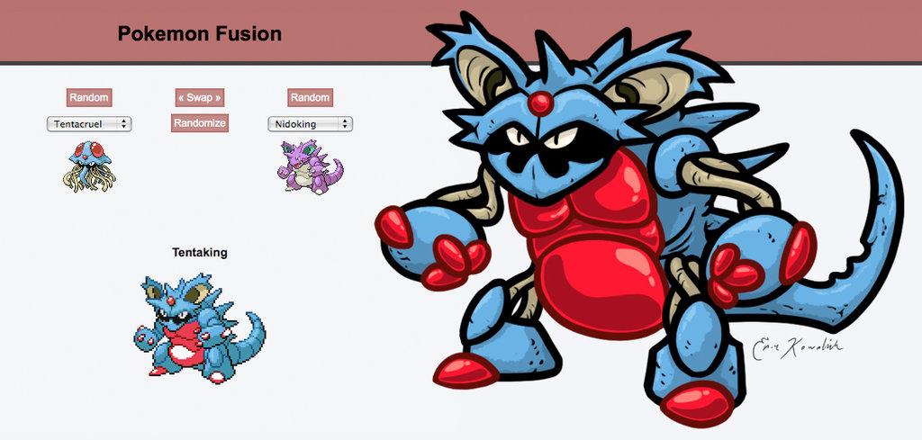 Pokemon fusion tentaking pokãfusion pokãmon fusion know your meme