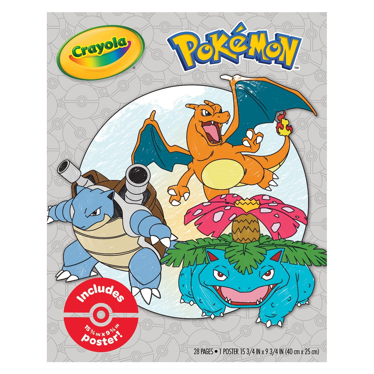 Crayola pokãmon loose leaf coloring pages pages aged up coloring gifts for kids ages