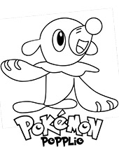 Pokemon turtwig coloring sheet picture