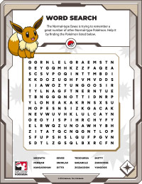 Pokãmon activity sheets for kidsâpuzzles mazes coloring pages and more