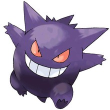 Gengar coloring pages