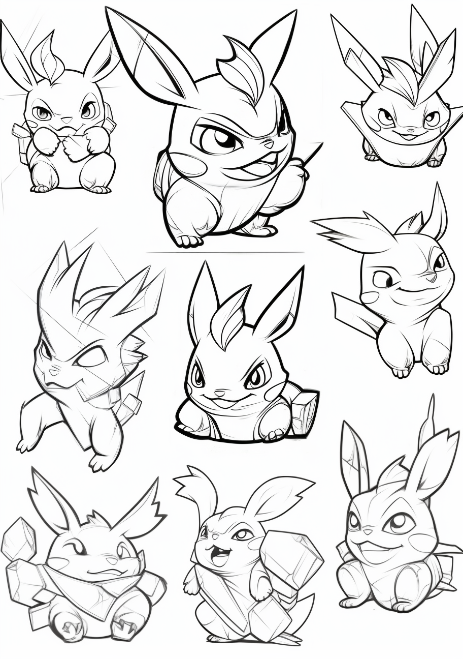 Pokemon go coloring s