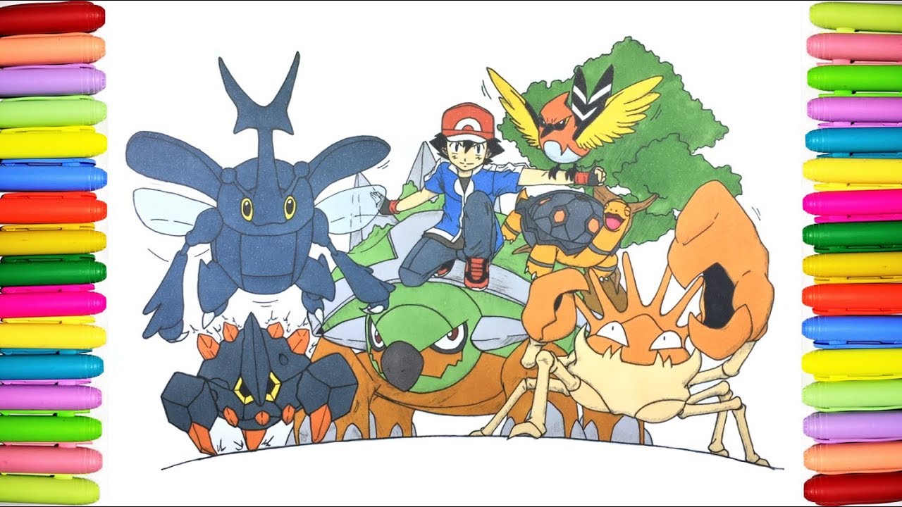 Pokemon coloring pages