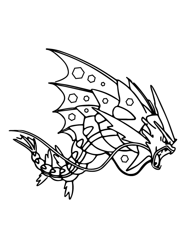 Pokemon mega evolution coloring pages printable for free download