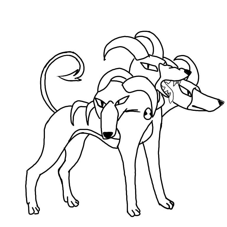 Âcerberus houndoomâ ðpokemon artdrawing amino ð amino