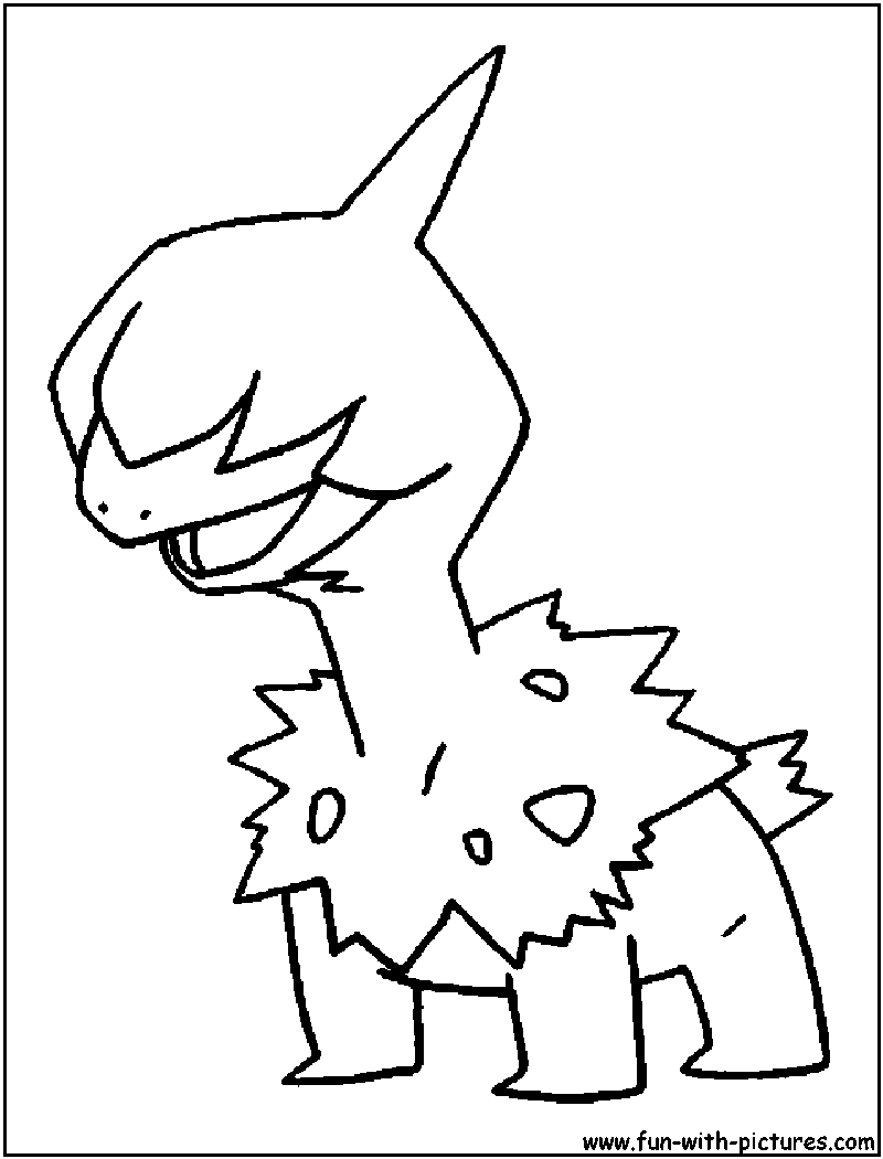 Deino coloring page