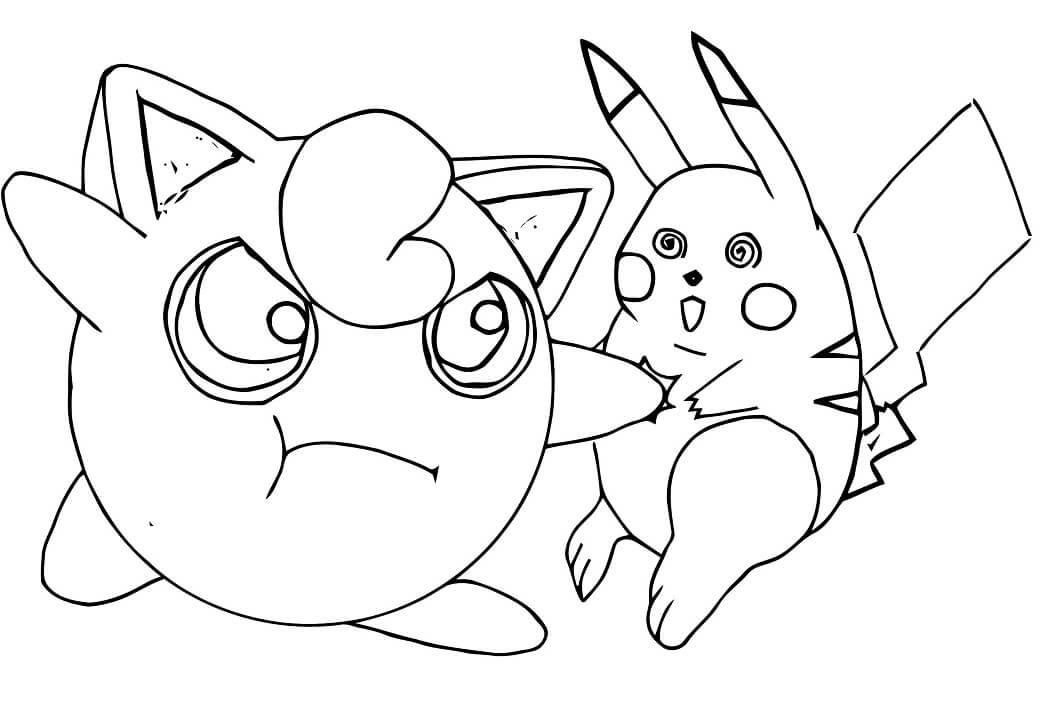 Jigglypuff coloring pages by coloringpageswk on