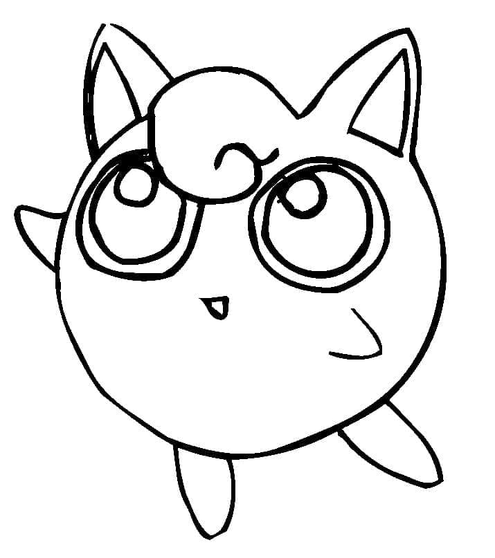 Jigglypuff image coloring page