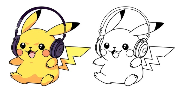 Pokemon coloring pages kids images stock photos d objects vectors