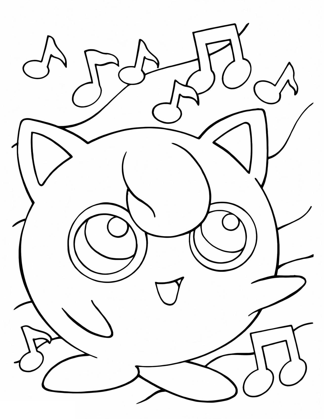 Jigglypuff coloring pages by coloringpageswk on